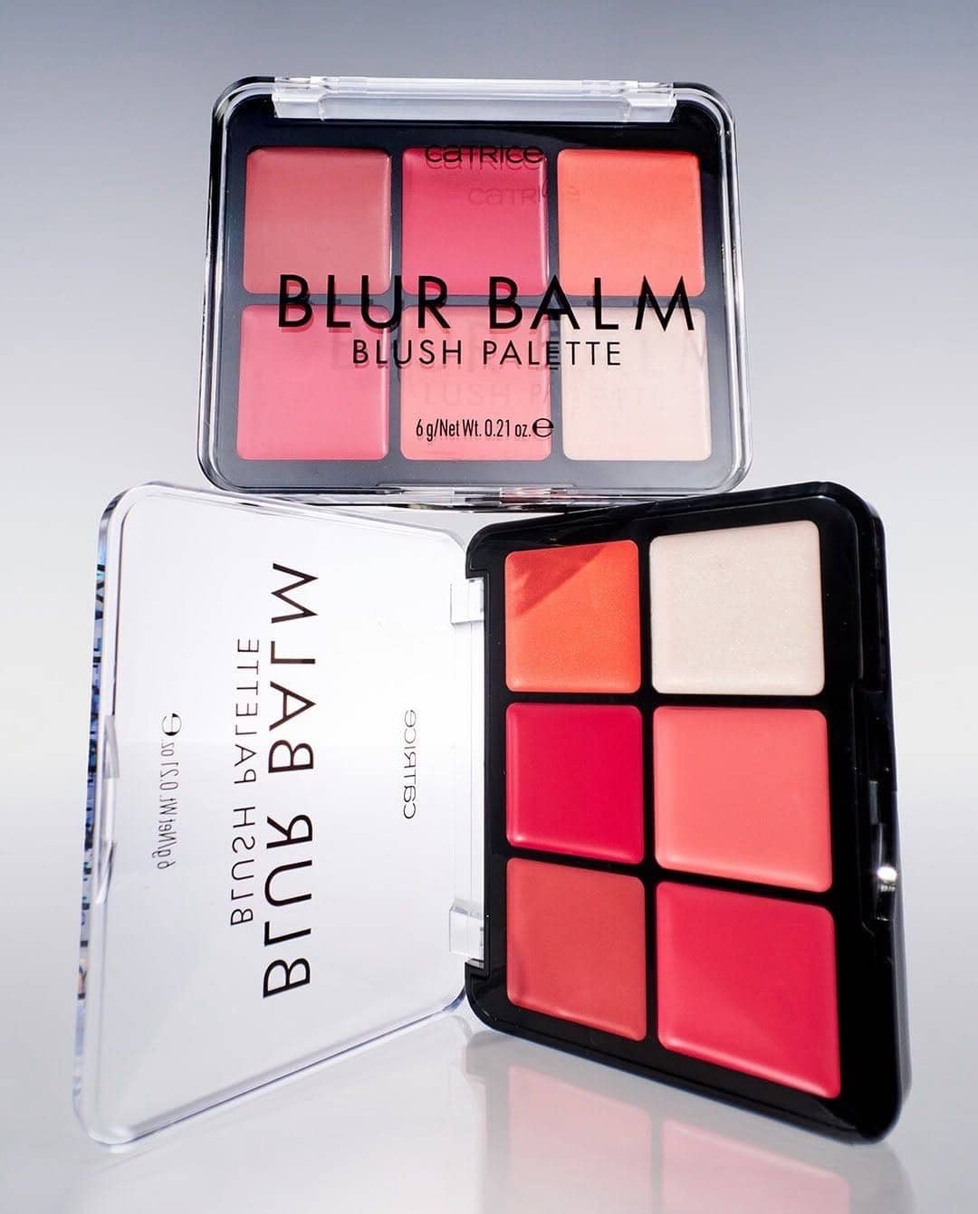 Палетка румян для лица Blur Balm Blush Palette, 010 Blush Blindness 1