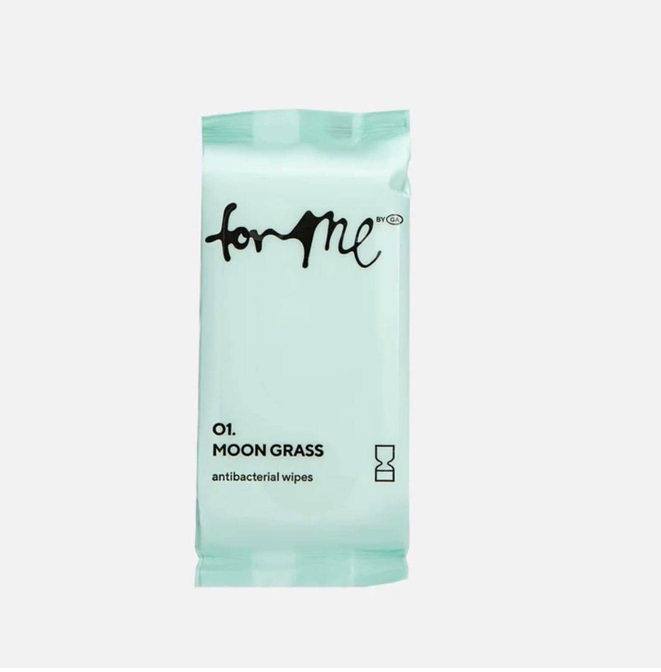 Антибактериальные влажные салфетки For me 01 moon grass, 10 шт 2