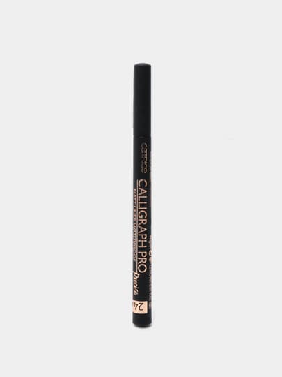 Подводка для глаз Calligraph Pro Precise 24h Matt Liner Waterproof, 010 черная матовая