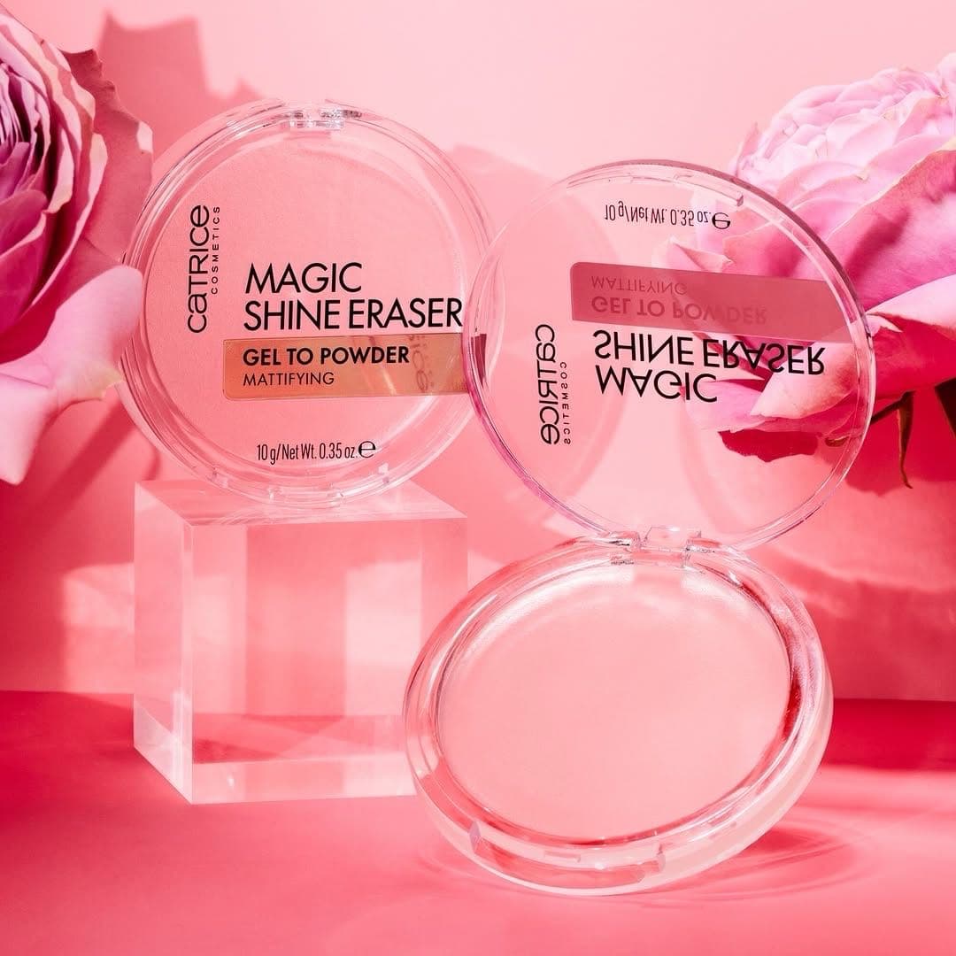 Крем-пудра Catrice Magic shine eraser gel to powder