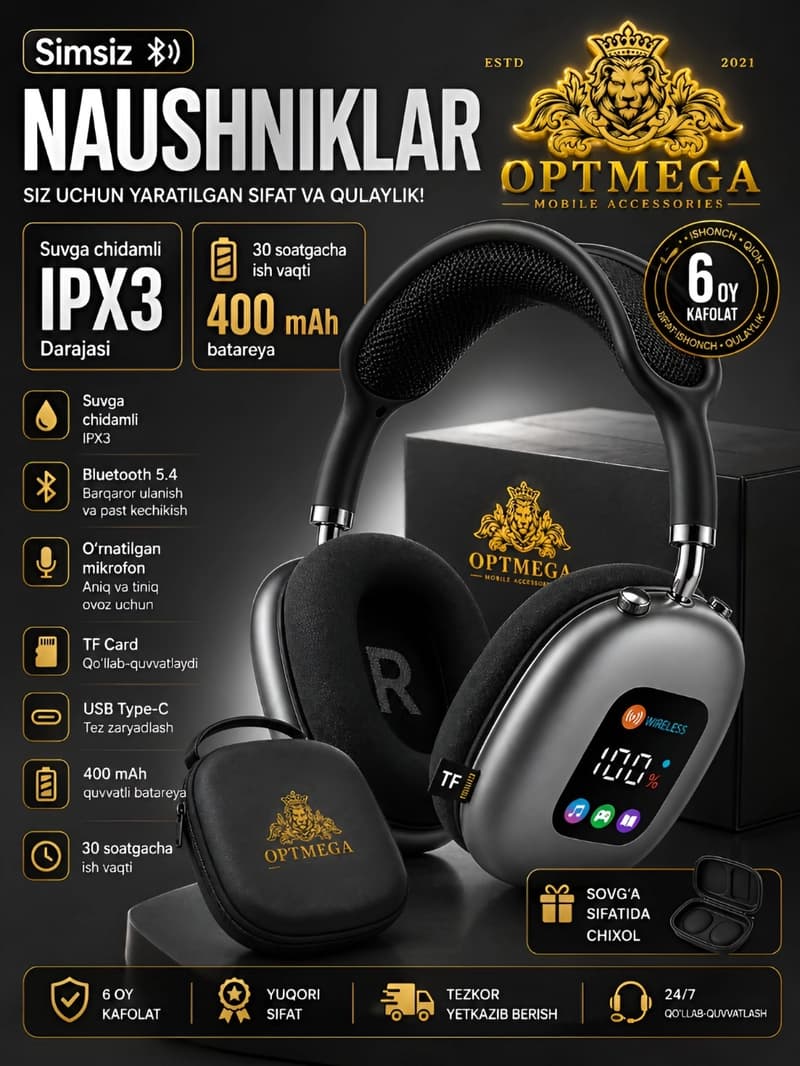 Беспроводные наушники Ai Max P300max 2025