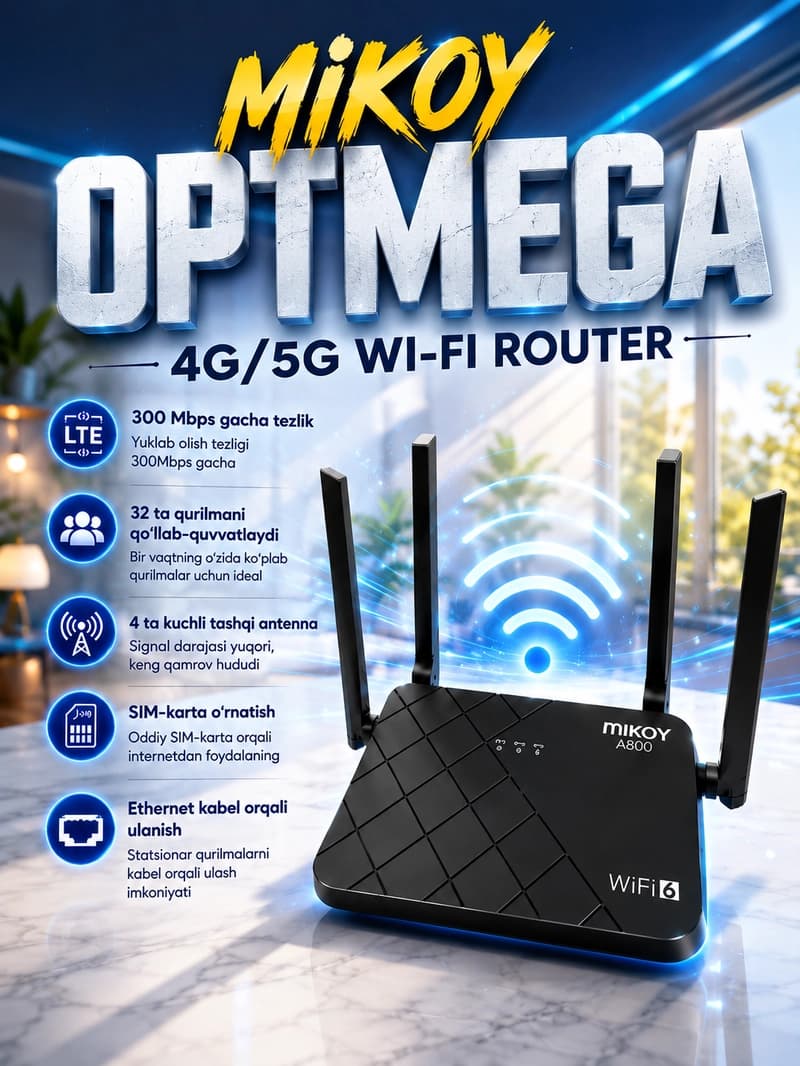 Wi-Fi роутер CPE, 4G 5G, с SIM-картой, двухдиапазонный роутер