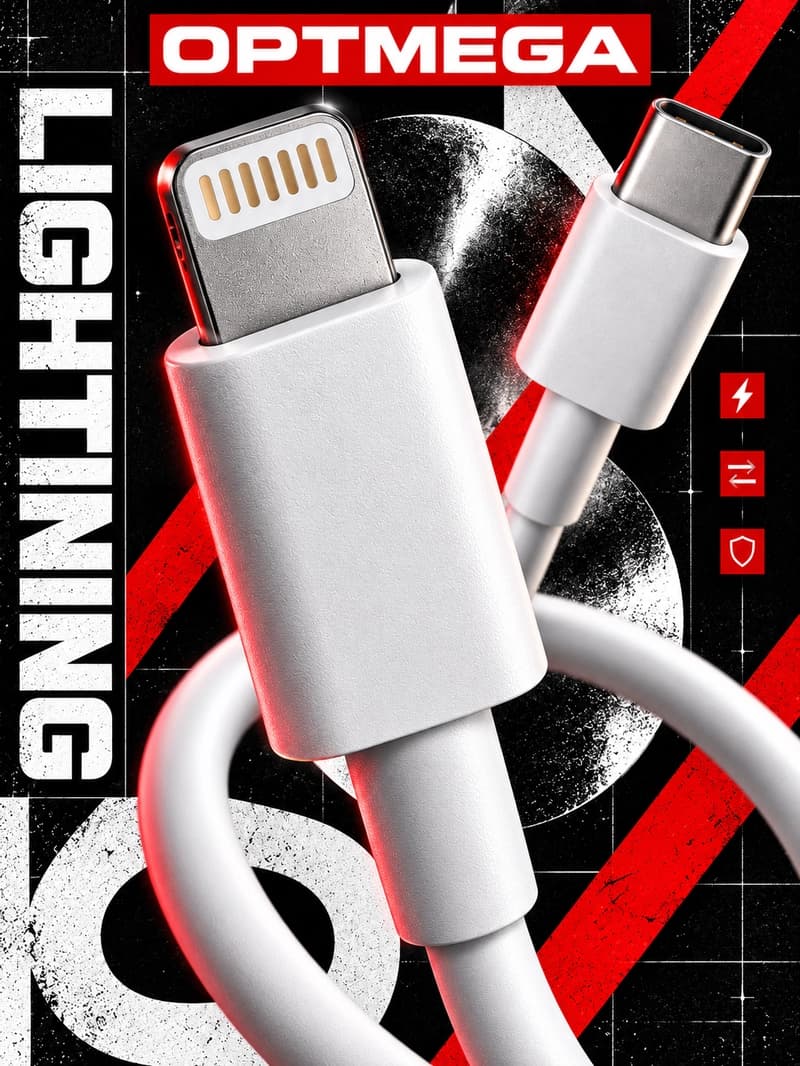 Быстрая зарядка Type-C на Lightning зарядка для айфона