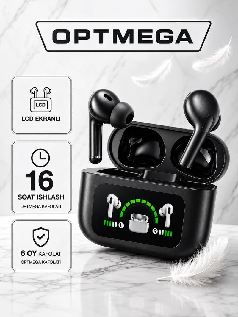 Наушники беспроводные, сенсорные с bluetooth для iPhone и Android, PRO, Pro
